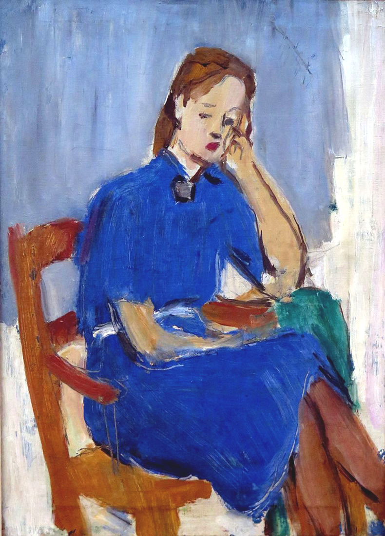 woman reading